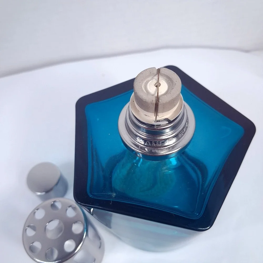 Lampe Berger Paris Penta blue Fragrance Lamp Oil Diffuser France pentagon teal